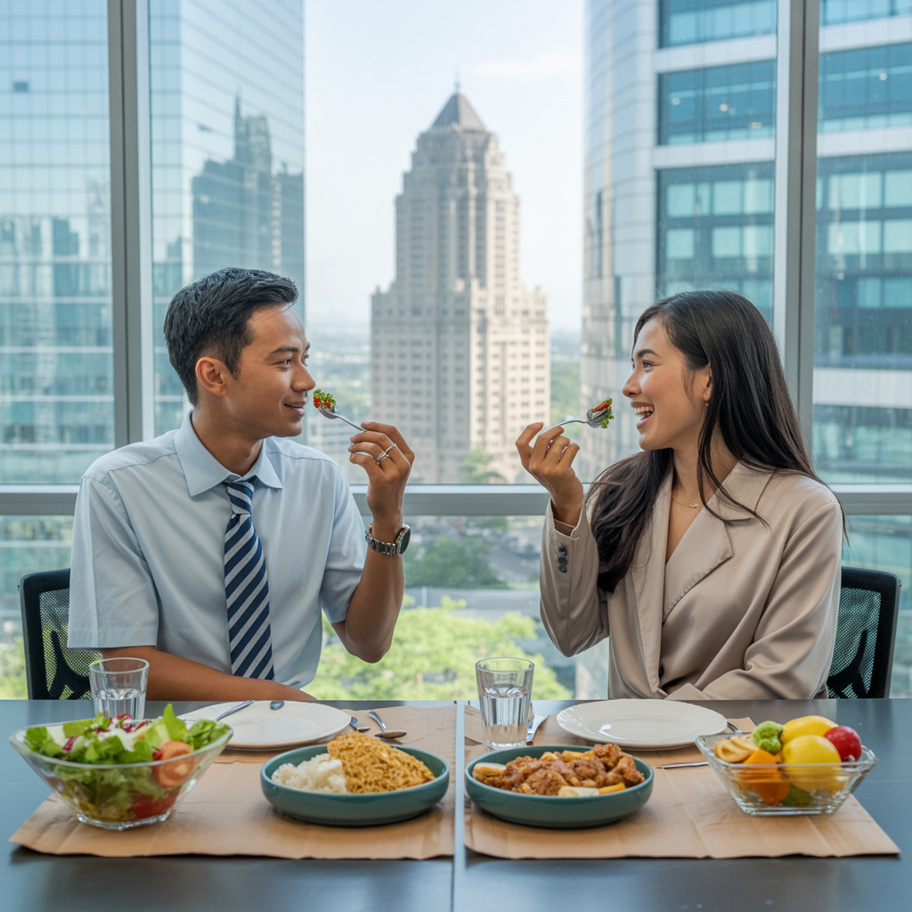 Image of Katering untuk Kantor: Meningkatkan Produktivitas dengan Makanan Sehat